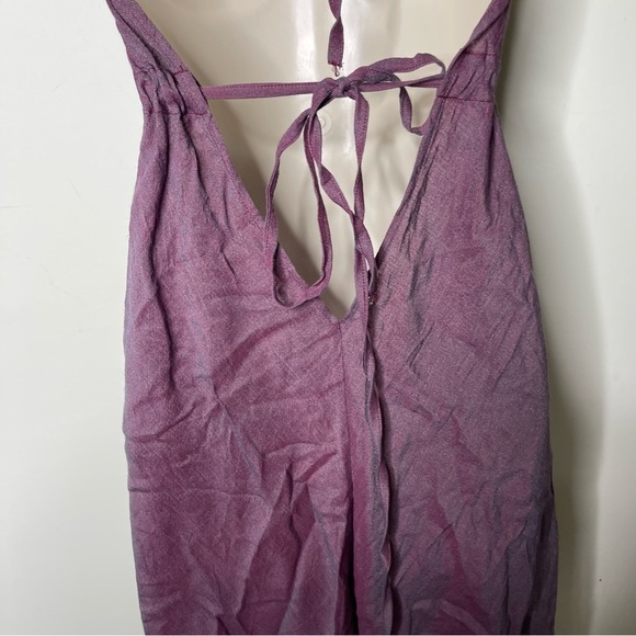 Anikena by AZULIK Azurita Dress in metallic purple One Size unique - Picture 7 of 8